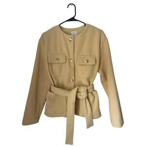 Joie Utility Coat Butter Yellow -Medium